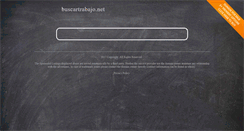 Desktop Screenshot of buscartrabajo.net