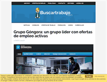Tablet Screenshot of buscartrabajo.com